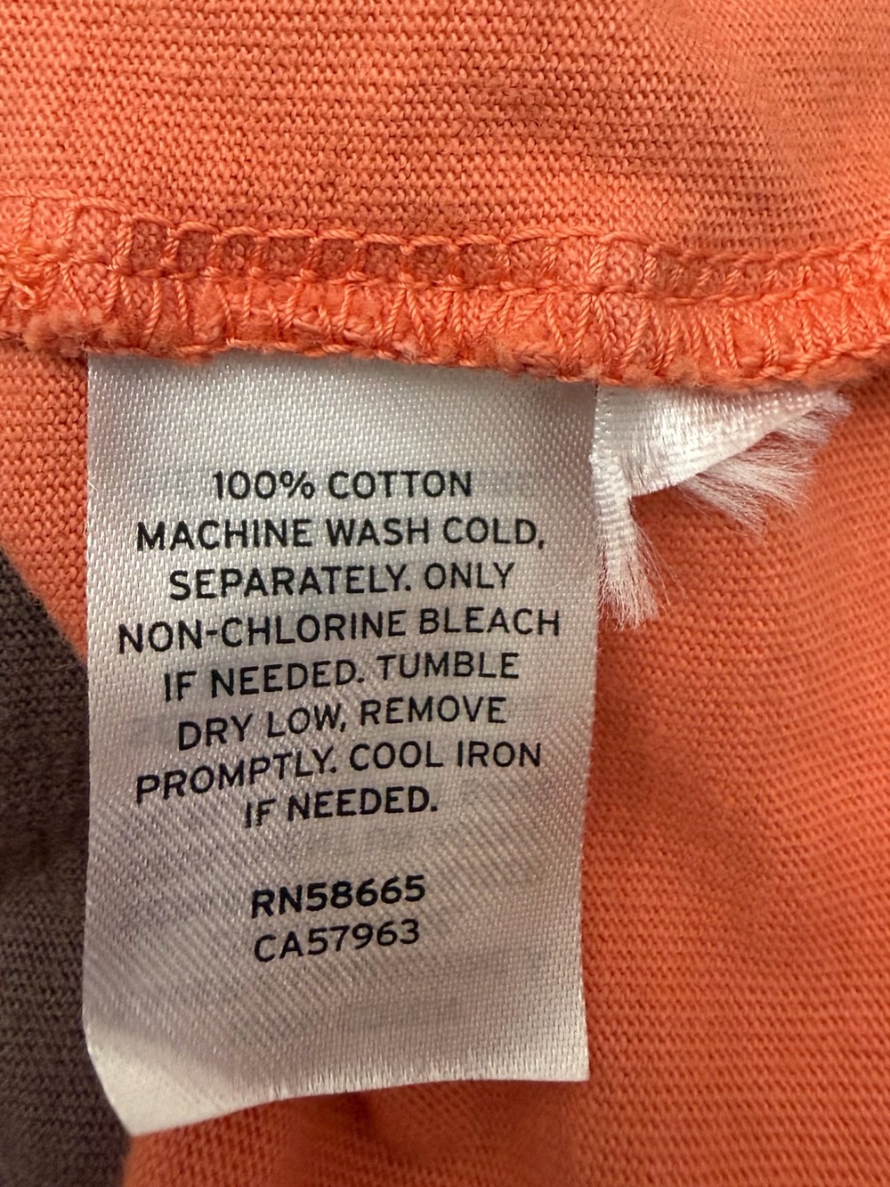 BP. Stripe Polo Shirt Men’s Medium Orange Brown 100% Cotton Short Sleeve - Picture 9 of 12